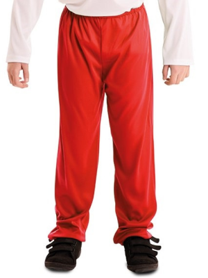 Pantalon Rojo Largo Infantil