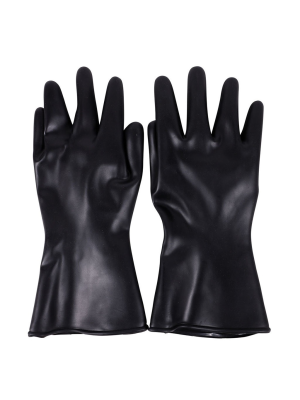 Guantes Negros de PVC