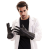 Guantes Negros de PVC