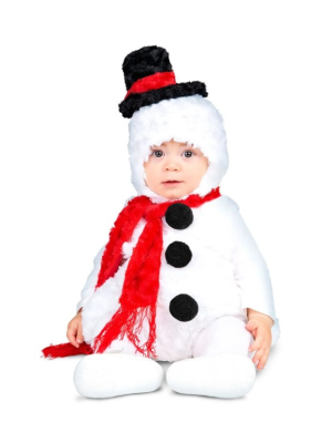 Disfraz de Muñeco de Nieve Peluche Bebe