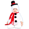 Disfraz de Muñeco de Nieve Peluche Bebe