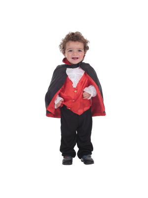 Disfraz de Dracula Rojo Bebe