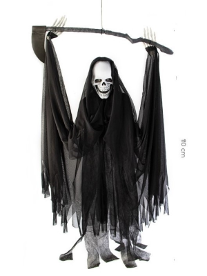 Muñeco Colgante de La Muerte con Luz y Sonido