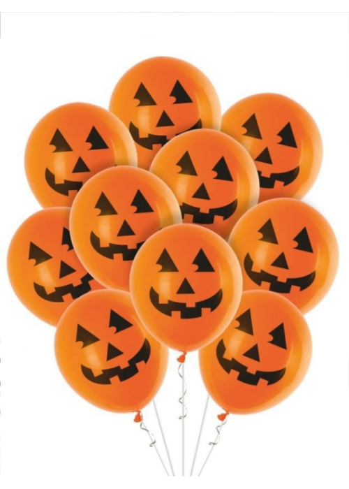 Globos Calabaza 10 Unidades