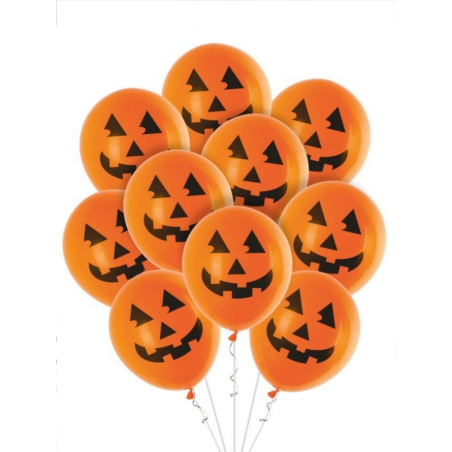 Globos Calabaza 10 Unidades