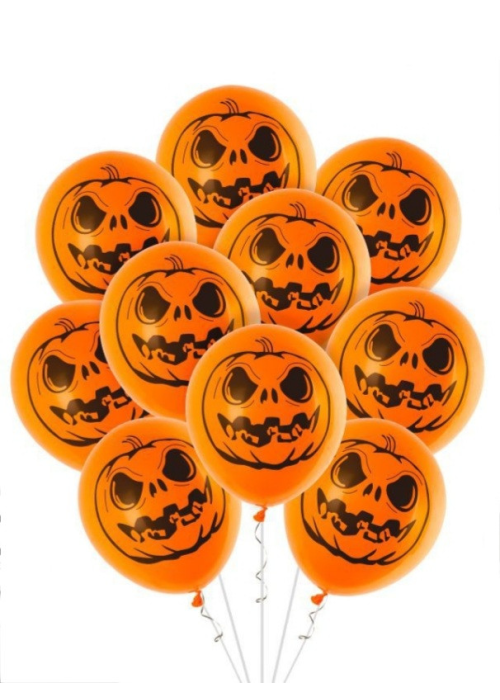 Globos Calabaza 10 Unidades