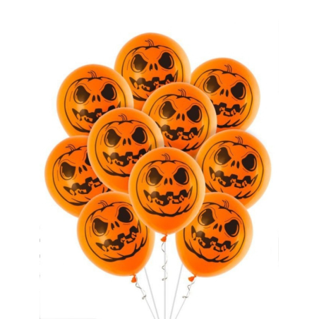 Globos Calabaza 10 Unidades
