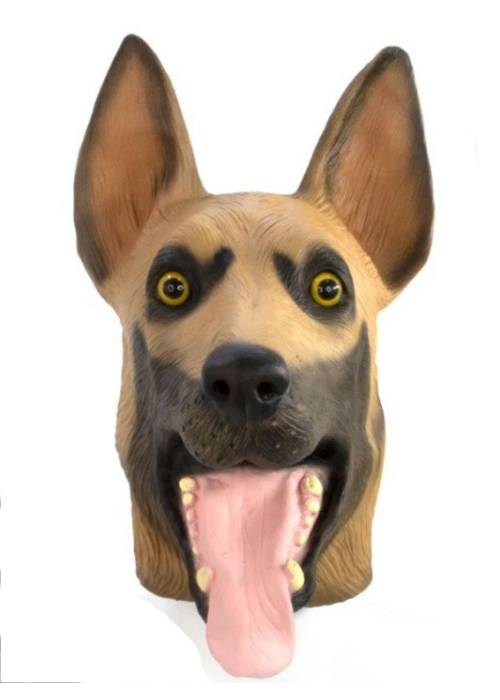 Mascara Perro Pastor Aleman