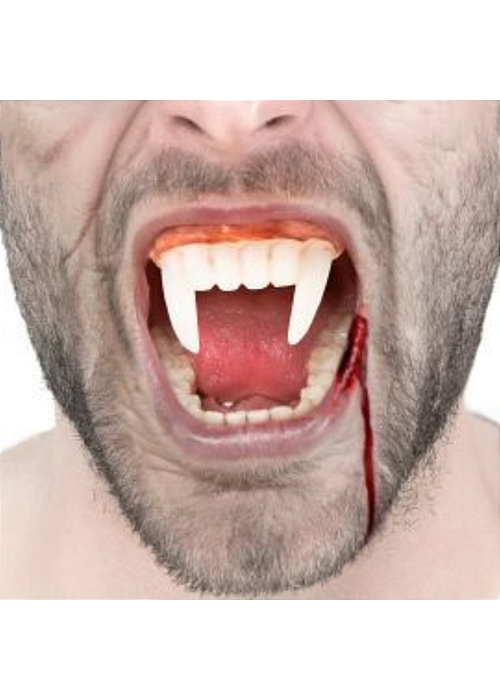Dentadura Colmillos Ensangrentados