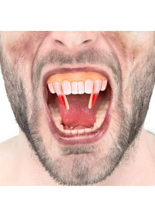 Dentadura Colmillos Ensangrentados