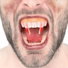 Dentadura Colmillos Ensangrentados