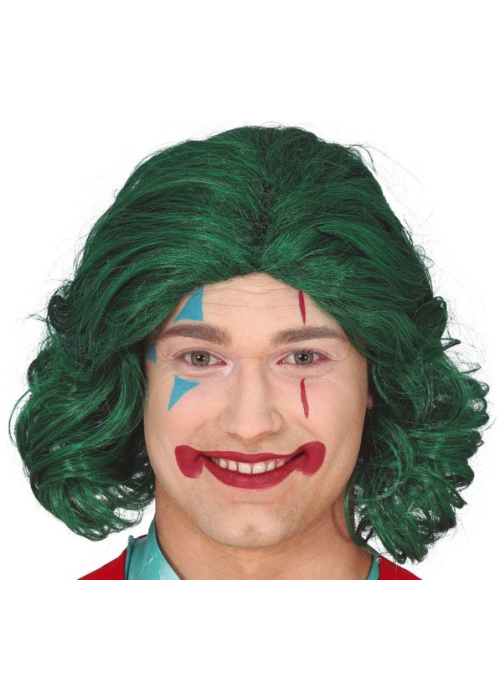 Peluca Joker Melena Verde