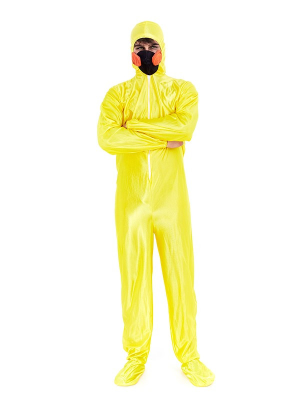 Disfraz de Buzo Quimico Amarillo