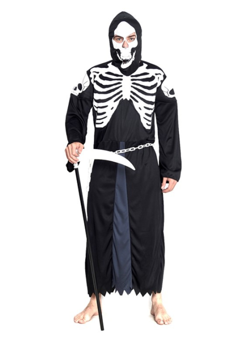 Disfraz de Esqueleto Tunica para Hombre - Disfraces Halloween Calaveras