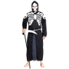 Disfraz de Esqueleto Tunica para Hombre - Disfraces Halloween Calaveras