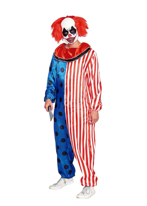 Disfraz de Payaso Rayas y Circulos