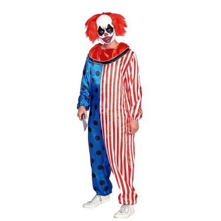 Disfraz de Payaso Rayas y Circulos