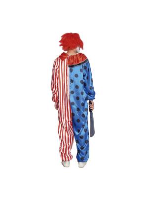 Disfraz de Payaso Rayas y Circulos