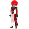 Disfraz de Payaso Rayas Sangre Infantil