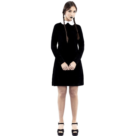 Disfraz de Miércoles para Mujer - Disfraces de la Familia Addams