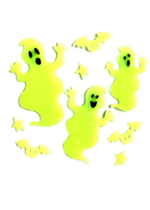 Pegatina Gel Fantasmas