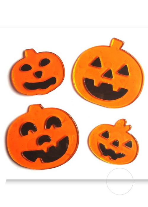 Pegatina Gel Calabaza