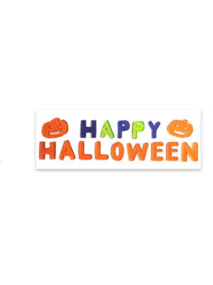 Pegatina Gel Calabaza