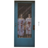 Decoracion Cortina Puerta con Gemelass