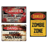 Pegatinas Danger Zombies
