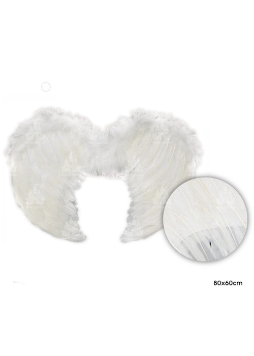 Alas de Plumas Blanca Grande