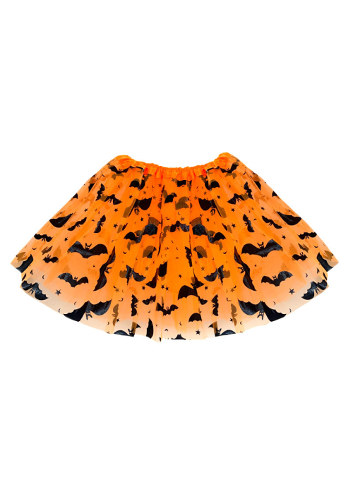 Tutu Naranja con Murcielagos