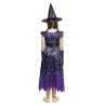 Disfraz de Brujas Estrellas Morada Infantil