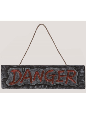 Buy Sign DANGER for just 2.50€ – costume Shop online