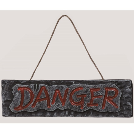Letrero DANGER - Cuadros, Siluetas y Posters