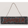 Letrero DANGER - Cuadros, Siluetas y Posters