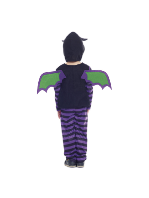 Disfraz de Vampiro Murcielago Rayas para Bebe - Disfraces Halloween Vampiros