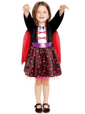 Disfraz de Vampiresa Clasica para Bebe - Disfraces Halloween Vampiros