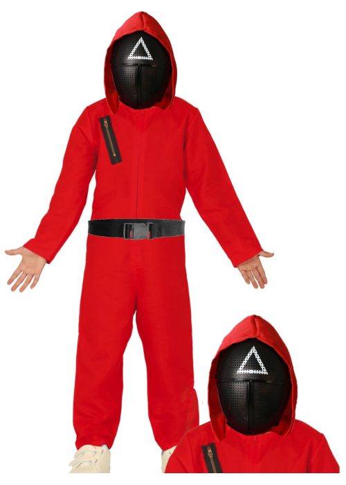 Disfraz De El Juego Triangulo Infantil