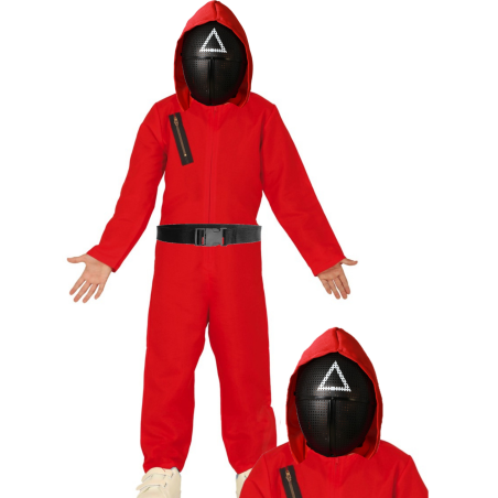 Disfraz de El Juego del Calamar Triangulo infantil - El Juego del Calamar