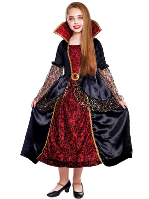 Disfraz de Vampiresa Barroca Infantil