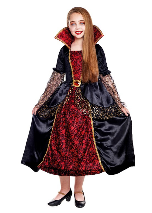 Disfraz de Vampiresa Barroca Infantil