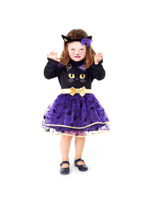 Disfraz de Gatita Vestido Bebe