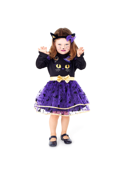 Disfraz de Gatita Vestido Bebe