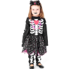 Disfraz de Esqueleto Vestido Bebe