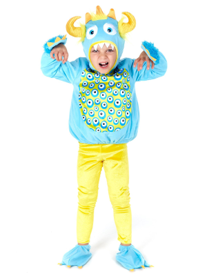 Disfraz de Monstruito Azul bebe