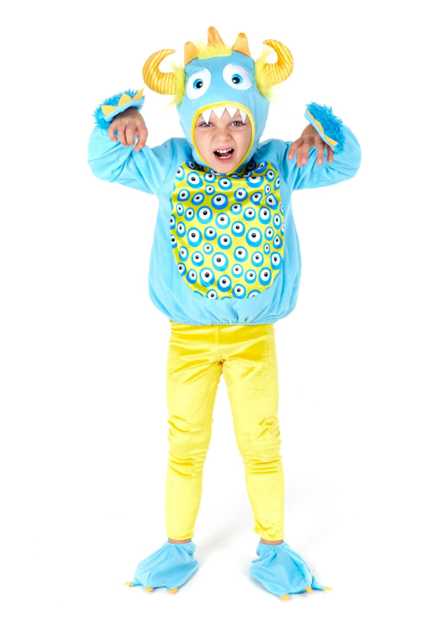 Disfraz de Monstruito Azul bebe