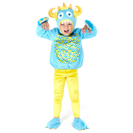 Disfraz de Monstruito Azul bebe