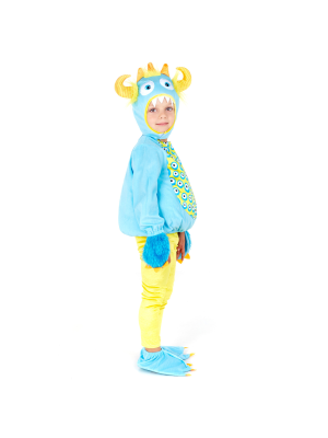 Disfraz de Monstruito Azul bebe