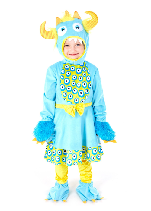 Disfraz de Monstruito Azul bebe