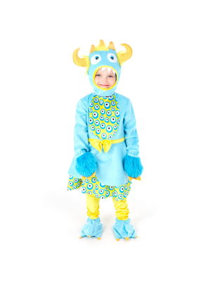 Disfraz de Monstruito Azul bebe